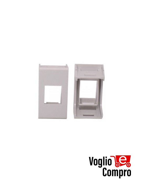 ADATTATORE KEYSTONE PER DoK DT - DoK IR AVE S45 RAL GRIGIO CHIARO ADKAV45RAL