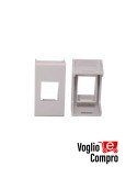 ADATTATORE KEYSTONE PER DoK DT - DoK IR AVE S45 RAL GRIGIO CHIARO ADKAV45RAL