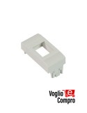 ADATTATORE KEYSTONE PER DoK DT - DoK IR B-TICINO LIVING LIGHT BIANCO ADKBTLIG02