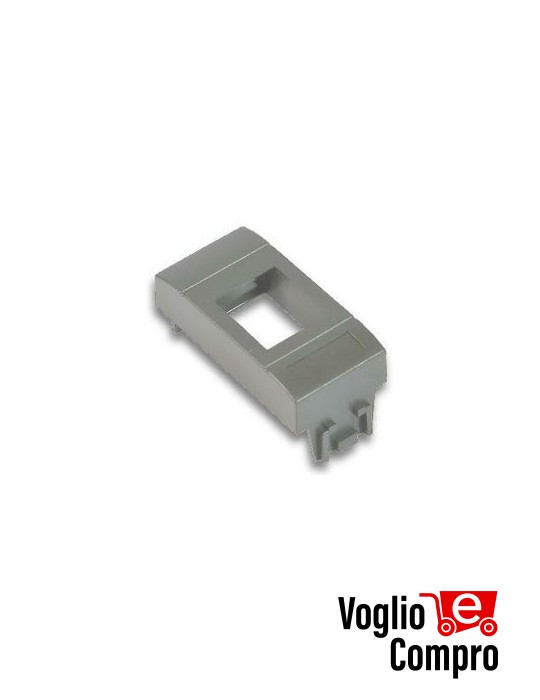ADATTATORE KEYSTONE PER DoK DT - DoK IR B-TICINO LIVING LIGHT TECH ARGENTO ADKBTLIG03
