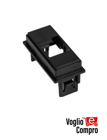 ADATTATORE KEYSTONE PER DoK DT - DoK IR B-TICINO LIVING NOW ANTRACITE ADKBTNOWW01