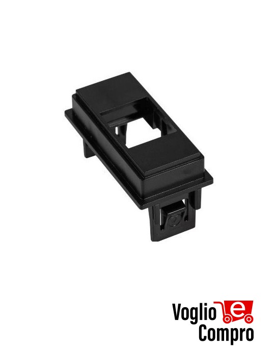 ADATTATORE KEYSTONE PER DoK DT - DoK IR B-TICINO LIVING NOW ANTRACITE ADKBTNOWW01