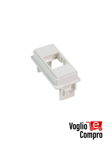 ADATTATORE KEYSTONE PER DoK DT - DoK IR B-TICINO LIVING NOW BIANCO ADKBTNOWW02