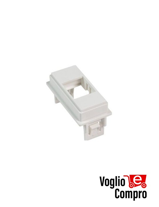 ADATTATORE KEYSTONE PER DoK DT - DoK IR B-TICINO LIVING NOW BIANCO ADKBTNOWW02