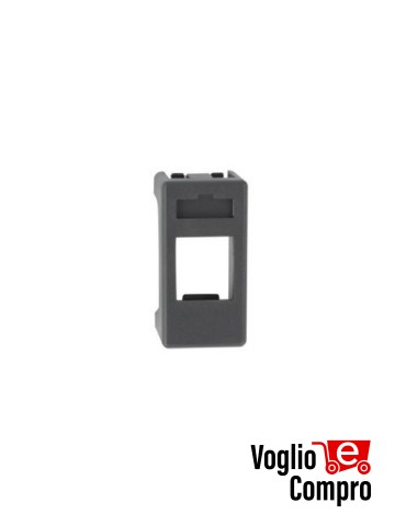 ADATTATORE KEYSTONE PER DoK DT - DoK IR GEWISS SYSTEM NERO ADKGWSY01