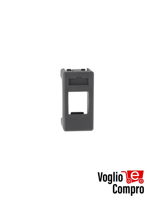 ADATTATORE KEYSTONE PER DoK DT - DoK IR GEWISS SYSTEM NERO ADKGWSY01