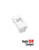 ADATTATORE KEYSTONE PER DoK DT - DoK IR LEGRAND MOSAIC BIANCO ADKLEGMS02