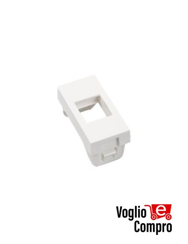 ADATTATORE KEYSTONE PER DoK DT - DoK IR LEGRAND VELA BIANCO ADKLEGVL02
