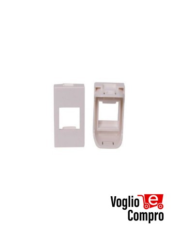 ADATTATORE KEYSTONE PER DoK DT - DoK IR LEGRAND VELA/NILOE' BIANCO ADKLEGVN02