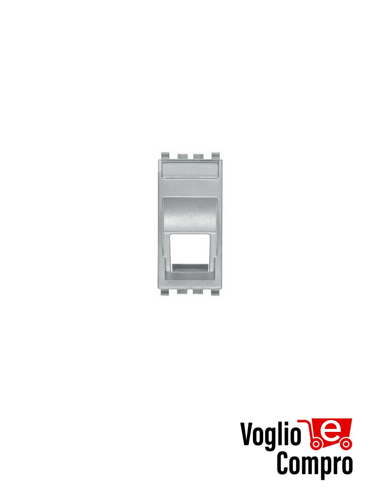 ADATTATORE KEYSTONE PER DoK DT - DoK IR VIMAR EIKON NEXT ARGENTO ADKVMEK03