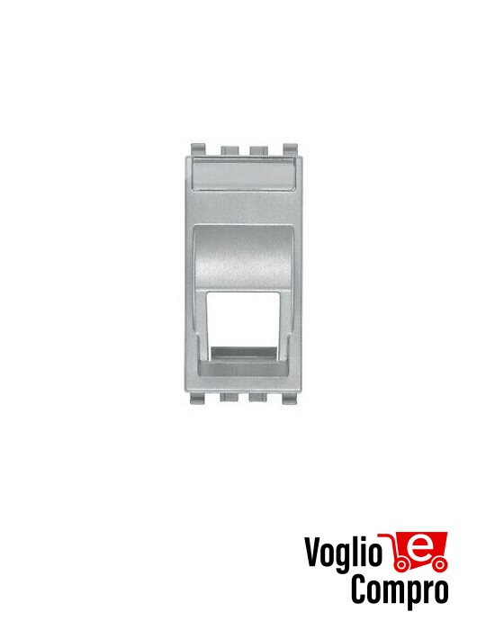 ADATTATORE KEYSTONE PER DoK DT - DoK IR VIMAR EIKON NEXT ARGENTO ADKVMEK03