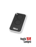 TR-2217 RADIOCOMANDO TELECOMANDO ORIGINALE NICE INTI2 NERO  433,92MHZ ROLLING CODE CODE