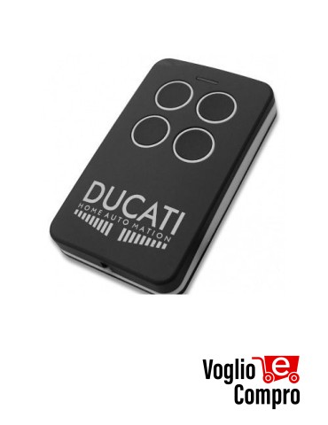 Telecomando Radiocomando ALLDUCKS DUCATI 6208 433,92 MHz Rolling Code 4 Tasti TR-5202