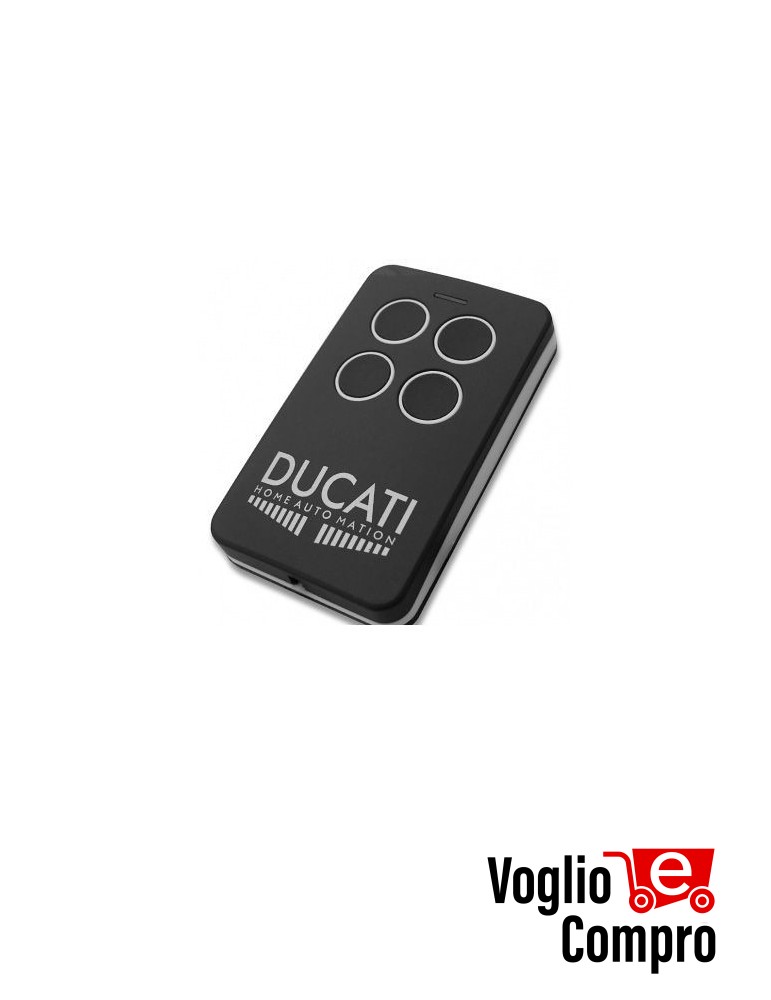 Telecomando Radiocomando ALLDUCKS DUCATI 6208 433,92 MHz Rolling Code 4 Tasti TR-5202