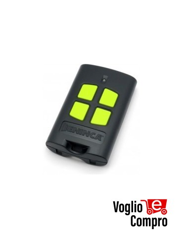 Telecomando Trasmettitore Benincà TO-GO4VA 433,92 MHz Rolling Code 128 bit 4 Tasti TR-1206N