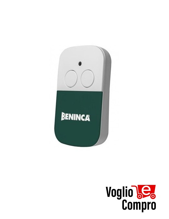 Telecomando Trasmettitore Benincà HAPPY.2VA 433,92 MHz Rolling Code 128 bit 2 Tasti TR-1210