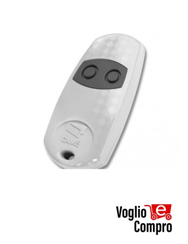 Telecomando Radiocomando CAME TOP 862EE 868,35 MHz Codice Fisso 2 Tasti TR-1456N