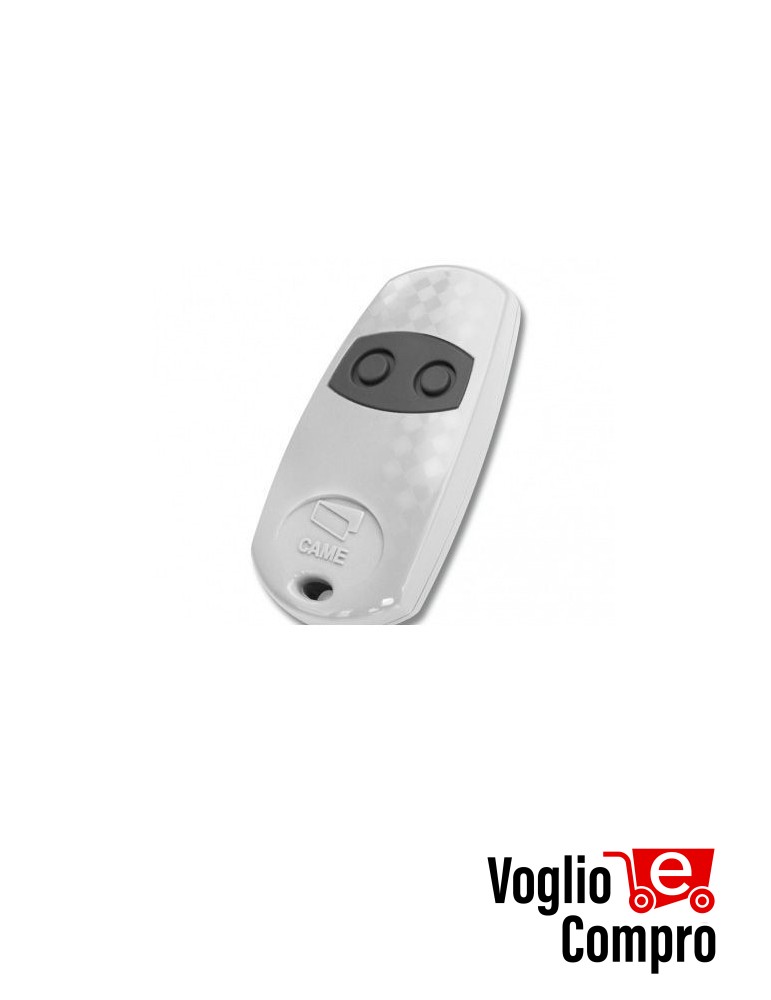 Telecomando Radiocomando CAME TOP 862EE 868,35 MHz Codice Fisso 2 Tasti TR-1456N