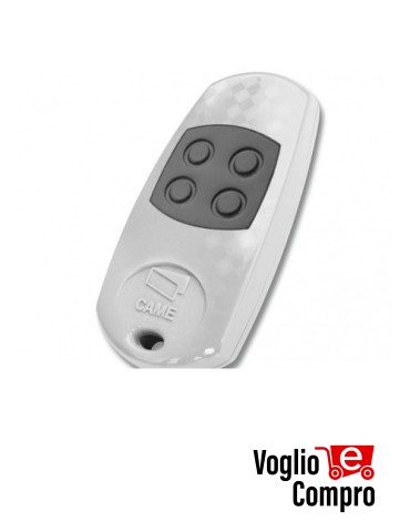 Telecomando Radiocomando CAME TOP 864EE 868,35 MHz Codice Fisso 4 Tasti TR-1459N