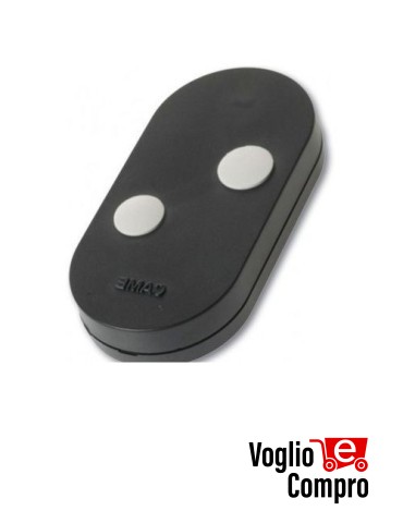 Telecomando Radiocomando CAME TOP D2R 433,92 / 868,35 MHz Rolling Code 2 Tasti TR-1467