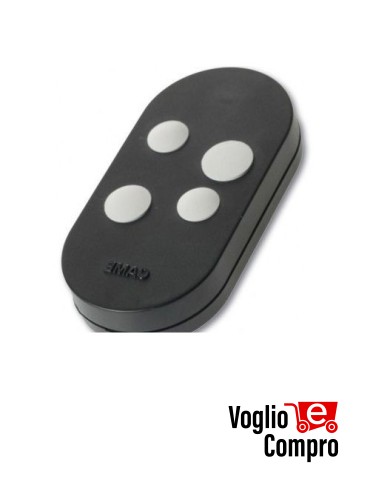 Telecomando Radiocomando CAME TOP D4R 433,92 / 868,35 MHz Rolling Code 4 Tasti TR-1468