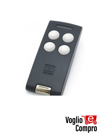 Radiocomando Telecomando Trasmettitore CARDIN S504-C4 433,92 MHz 4 Tasti TR-1424
