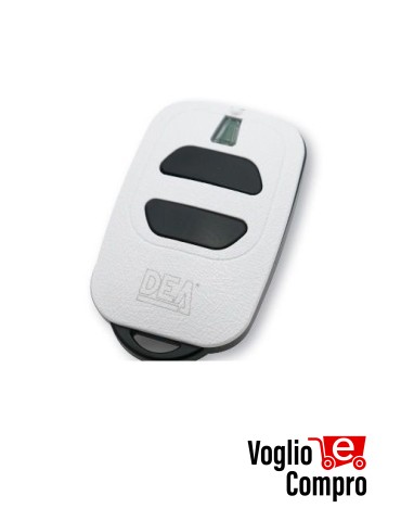 Telecomando Radiocomando Trasmettitore DEA GTI2 433,92 MHz  Rolling Code 2 Tasti TR-3200