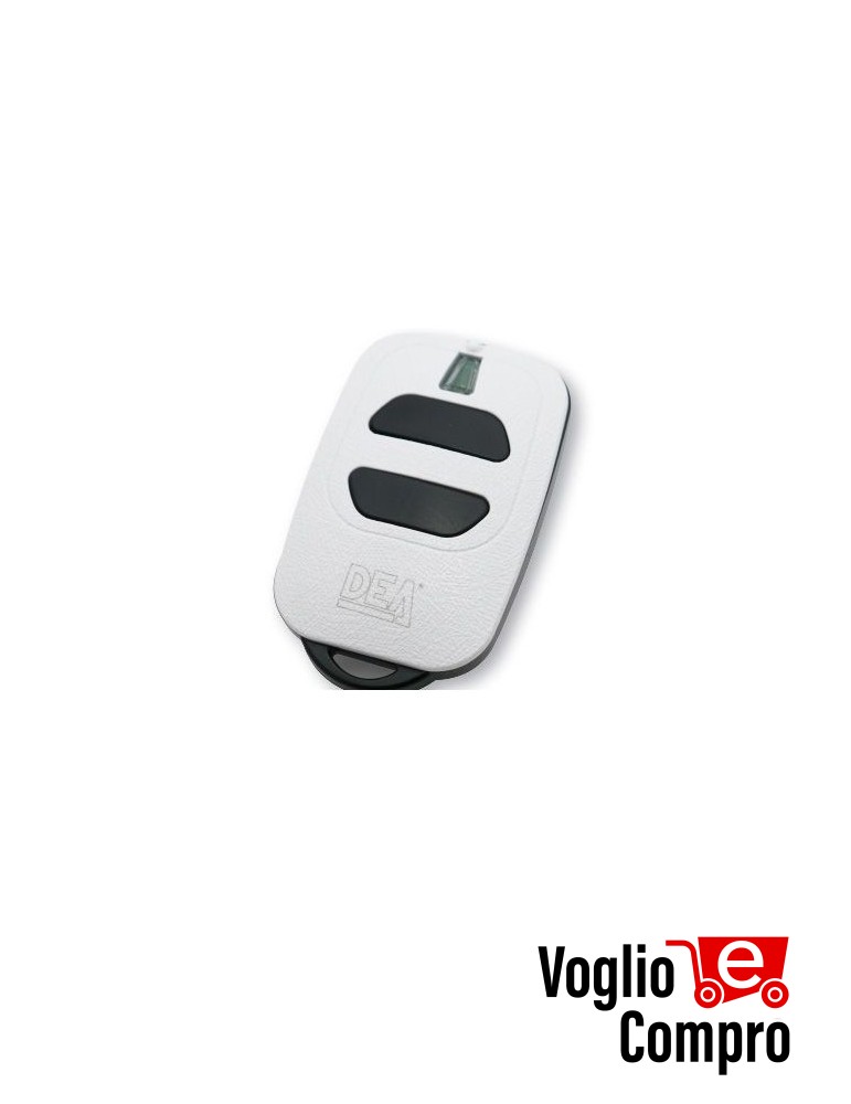 Telecomando Radiocomando Trasmettitore DEA GTI2 433,92 MHz  Rolling Code 2 Tasti TR-3200
