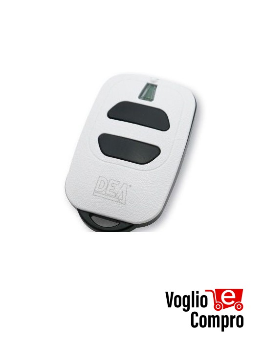 Telecomando Radiocomando Trasmettitore DEA GTI2 433,92 MHz  Rolling Code 2 Tasti TR-3200