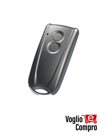 Telecomando Radiocomando Trasmettitore ECOSTAR RSCS 433,92 MHz Rolling Code 2 Tasti TR-6100
