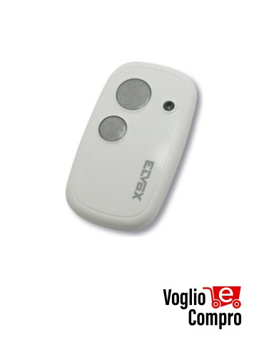 Telecomando Radiocomando Trasmettitore ELVOX ETRN2 433,92 MHz Rolling Code 2 Tasti TR-2100
