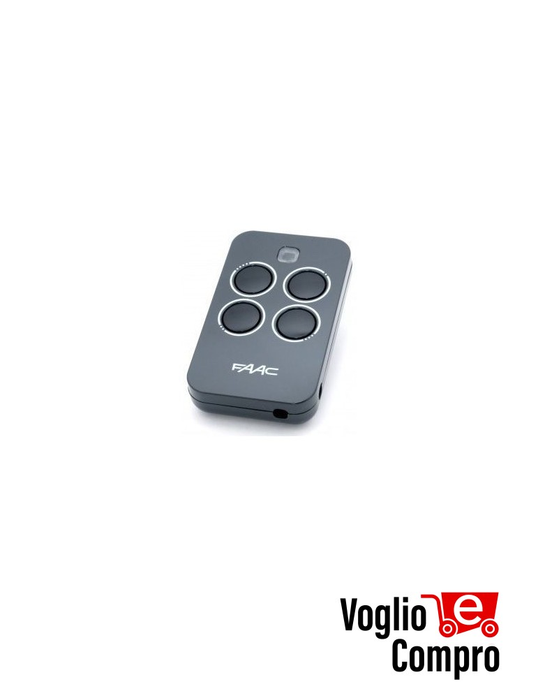 RADIOCOMANDO TELECOMANDO ORIGINALE FAAC XT4-433RC 433,92 MHz Rolling Code 4 Tasti TR-1712N