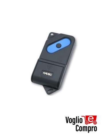 RADIOCOMANDO TELECOMANDO ORIGINALE FAAC TM1-433DS 433,92 MHz Dip Switch 1 Tasto TR-1705