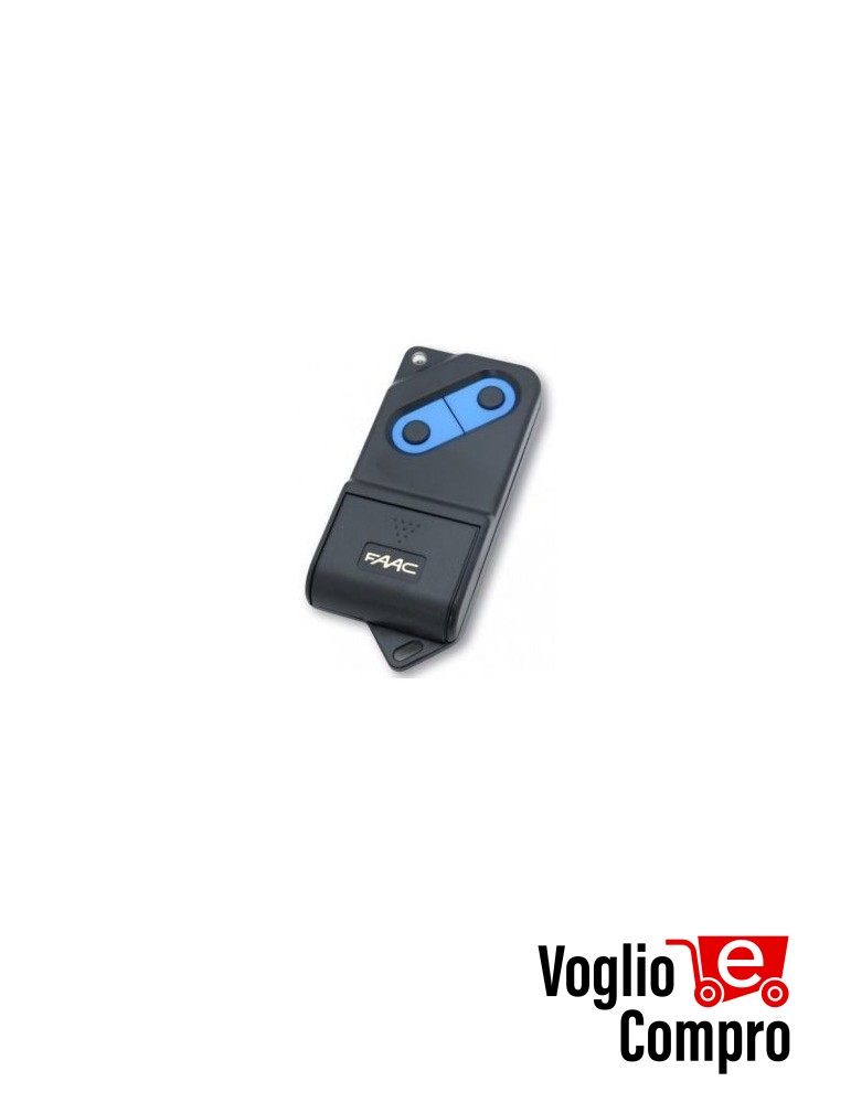 RADIOCOMANDO TELECOMANDO ORIGINALE FAAC TM2-868DS 868,35 MHz Dip Switch 2 Tasti TR-1702