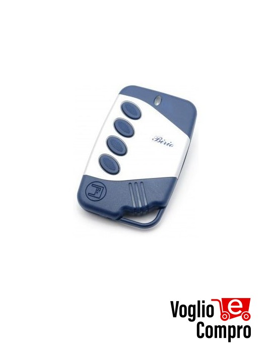 RADIOCOMANDO TELECOMANDO ORIGINALE FADINI BIRIO 4 868,35 MHz Rolling Code 4 Tasti TR-16