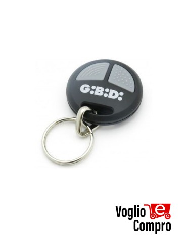 RADIOCOMANDO TELECOMANDO ORIGINALE GIBIDI DTR4335 - 433,92 MHz 2 Tasti TR-1804