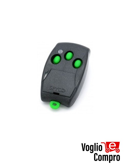 RADIOCOMANDO TELECOMANDO ORIGINALE LABEL SPYCO 433,92 MHz Rolling Code 3 Tasti TR-4300
