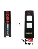 RADIOCOMANDO TELECOMANDO SOMMER 4026 TX 2 TASTI 868MHZ + BATTERIA