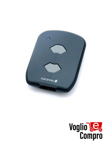 RADIOCOMANDO TELECOMANDO ORIGINALE MARANTEC D382-868 2 Tasti 868,35 MHz TR-2600