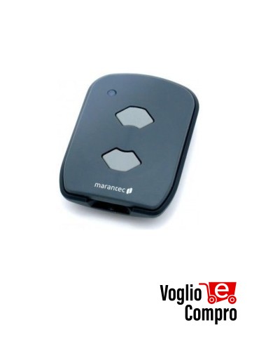 RADIOCOMANDO TELECOMANDO ORIGINALE MARANTEC D382-433 2 Tasti 433,92 MHz TR-2602