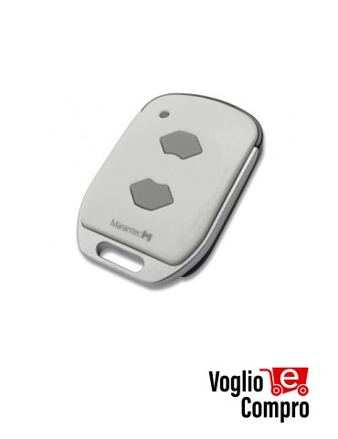 RADIOCOMANDO TELECOMANDO ORIGINALE MARANTEC D572-868 2 Tasti 868,35 MHz Rolling Code TR-2604