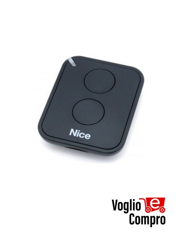 RADIOCOMANDO TELECOMANDO ORIGINALE NICE FLO2RE 433,92 MHz Rolling Code 2 Tasti TR-2221