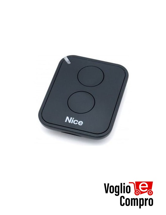 RADIOCOMANDO TELECOMANDO ORIGINALE NICE FLO2RE 433,92 MHz Rolling Code 2 Tasti TR-2221