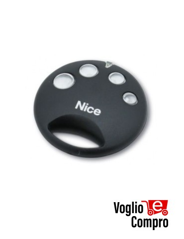 RADIOCOMANDO TELECOMANDO ORIGINALE NICE SM4 433,92 MHz Rolling Code 4 Tasti TR-2202
