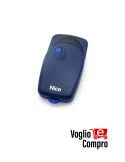 RADIOCOMANDO TELECOMANDO ORIGINALE NICE FLO1 433,92 MHz Codice Fisso Dip Switch 1 Tasti TR-2208