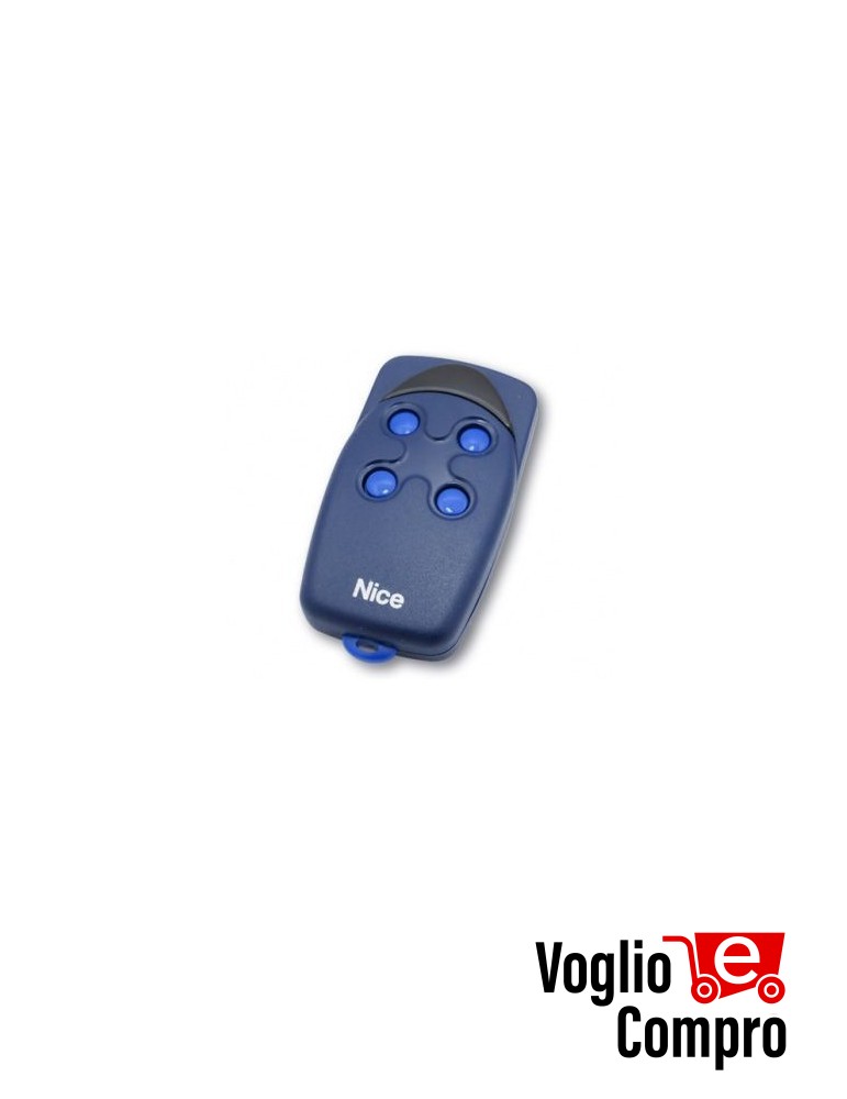 RADIOCOMANDO TELECOMANDO ORIGINALE NICE FLO4 433,92 MHz Codice Fisso Dip Switch 4 Tasti TR-2213