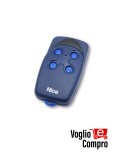 RADIOCOMANDO TELECOMANDO ORIGINALE NICE FLO4 433,92 MHz Codice Fisso Dip Switch 4 Tasti TR-2213