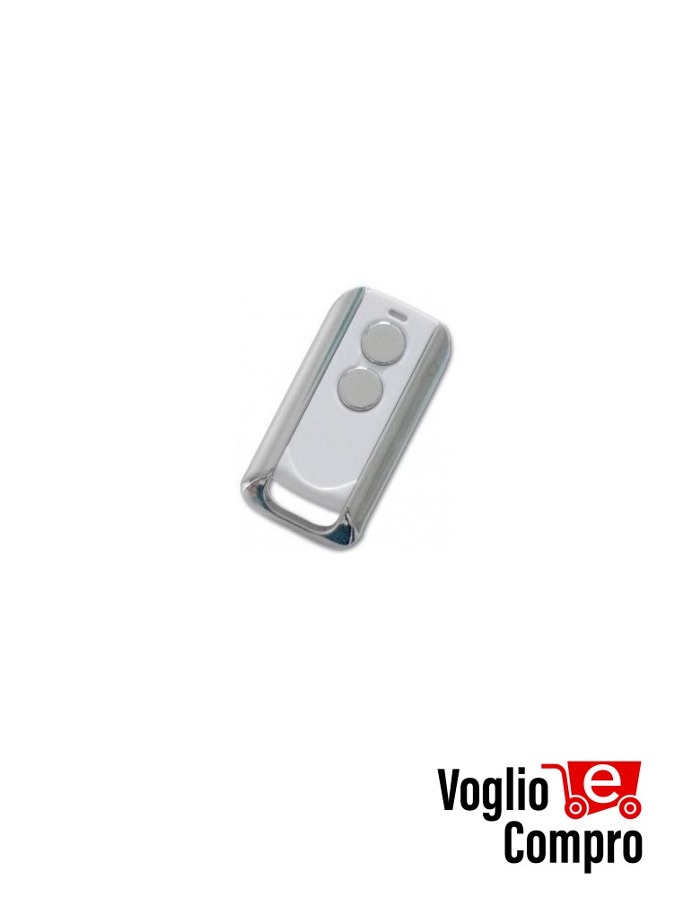 RADIOCOMANDO TELECOMANDO ORIGINALE PRASTEL SLIM2E 433,92 MHz Rolling Code 2 Tasti TR-2304