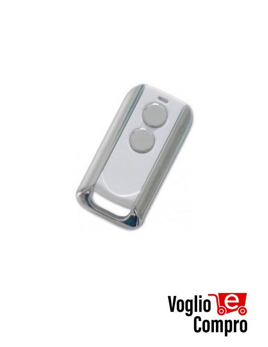 RADIOCOMANDO TELECOMANDO ORIGINALE PRASTEL SLIM2E 433,92 MHz Rolling Code 2 Tasti TR-2304
