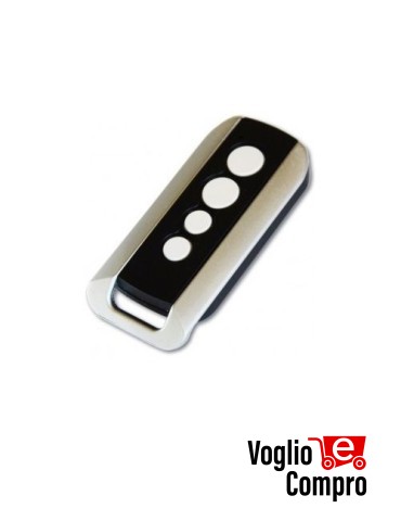 RADIOCOMANDO TELECOMANDO ORIGINALE PRASTEL SLIM+ 433,92 MHz Rolling Code 4 Tasti TR-2307